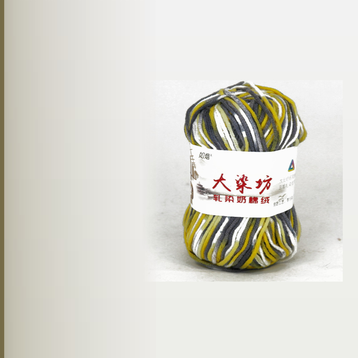 Smoke acrylic yarn, мультиколор 04
