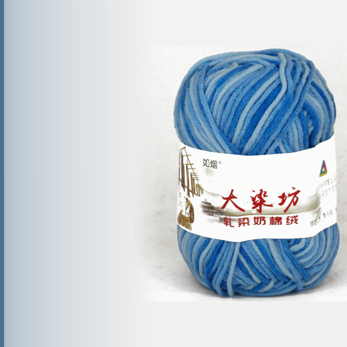 Smoke acrylic yarn, мультиколор 05