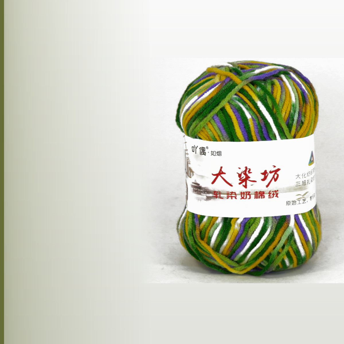 Smoke acrylic yarn, мультиколор 28
