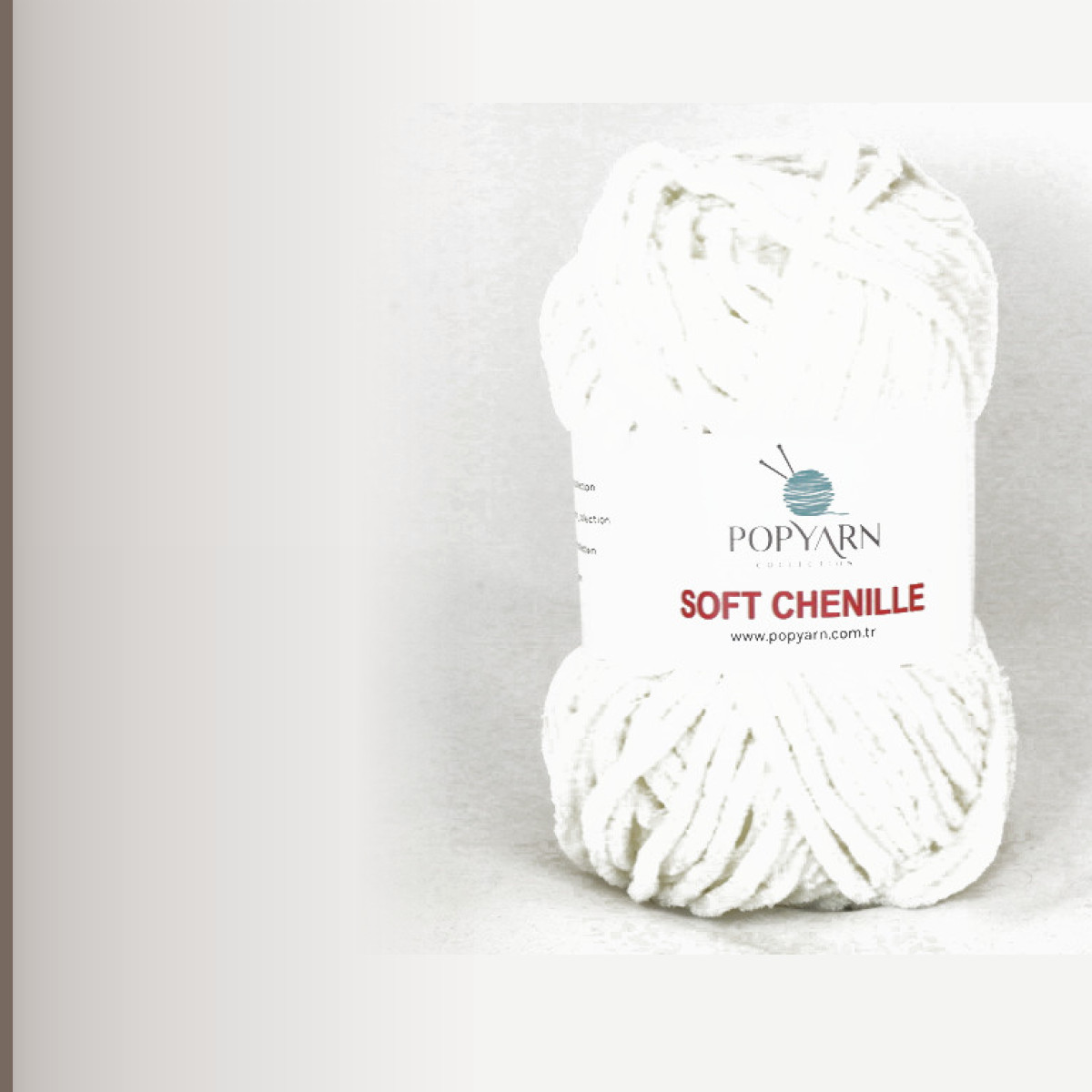 SOFT CHENILLE, белый