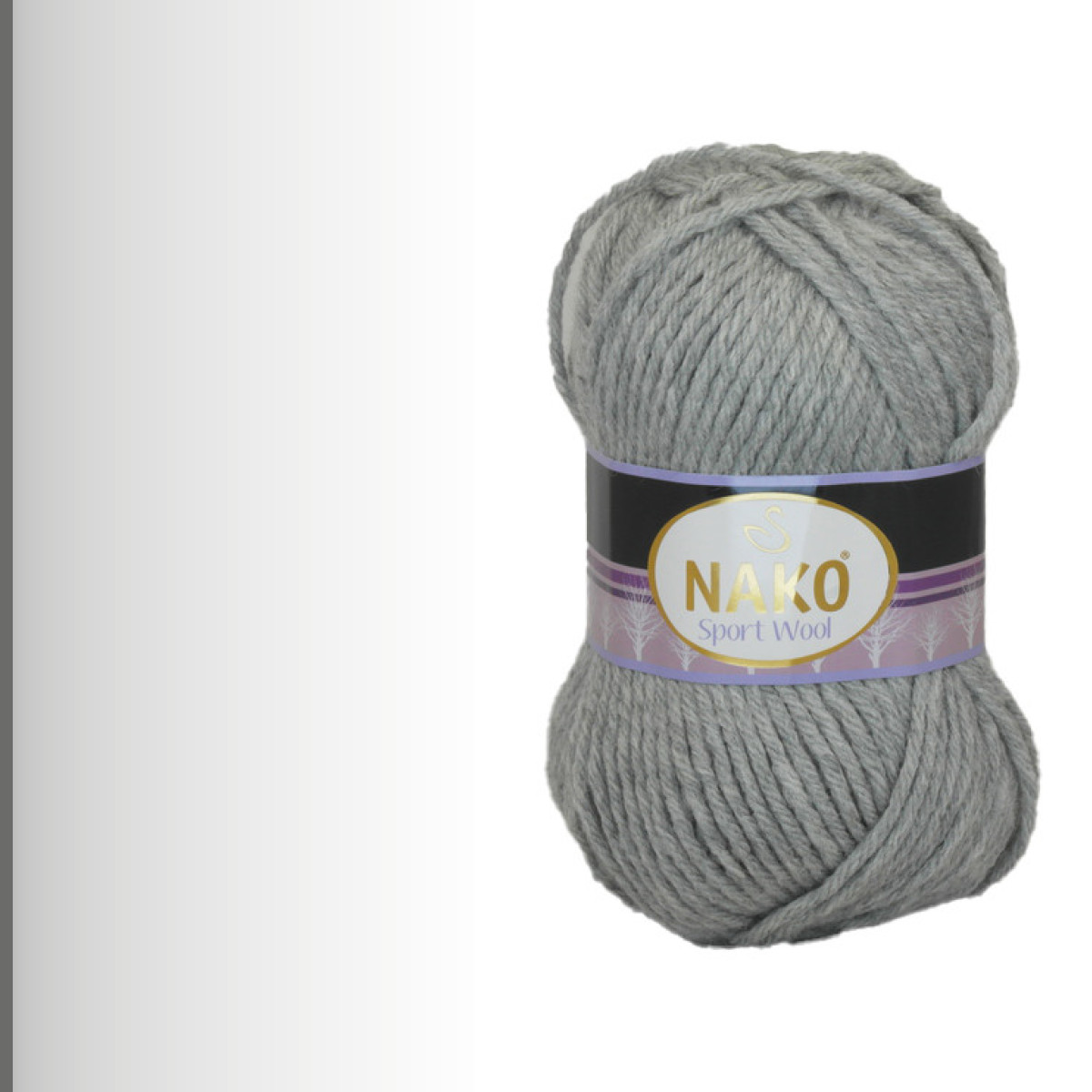 SPORT WOOL, светло-серый меланж