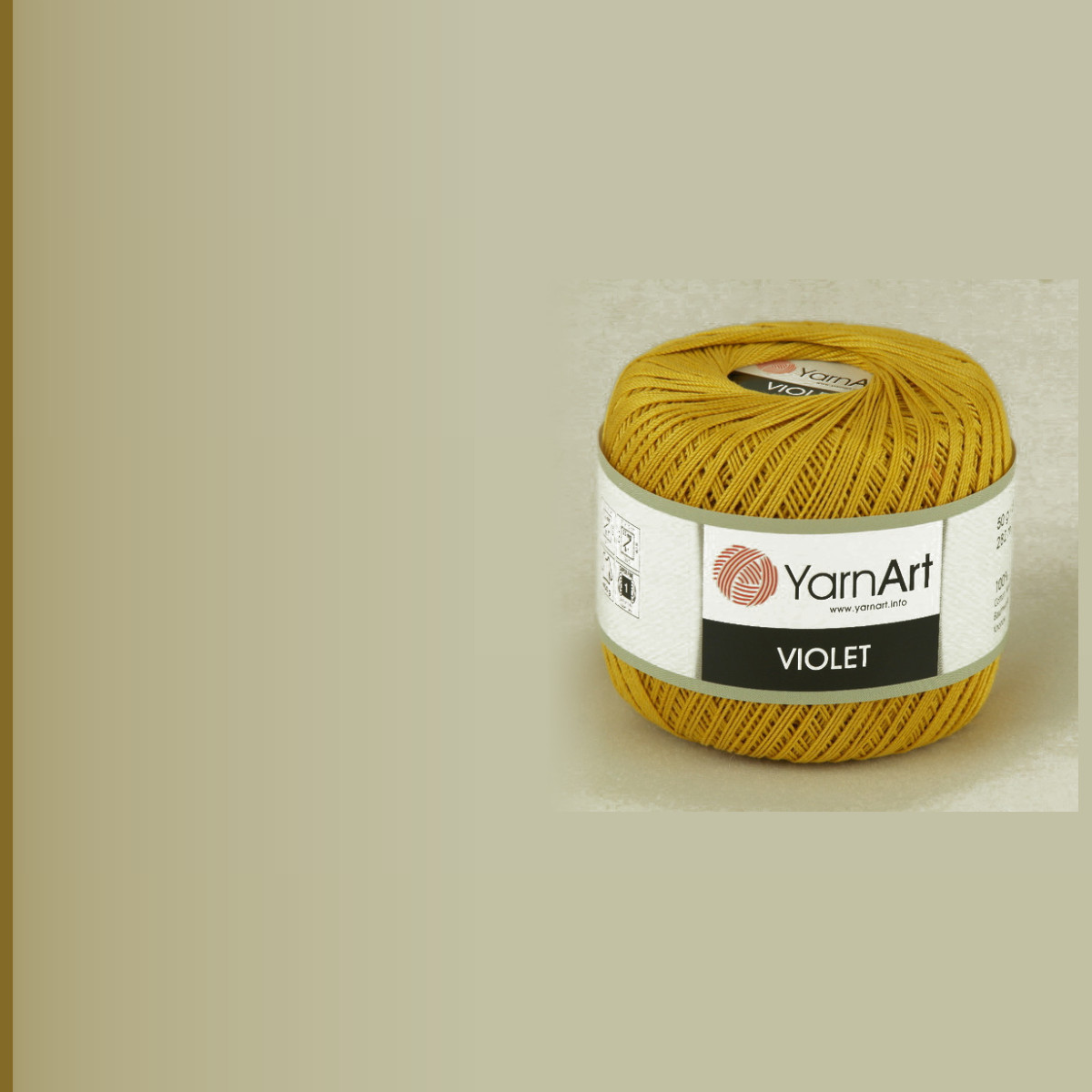 Violet, золотистый