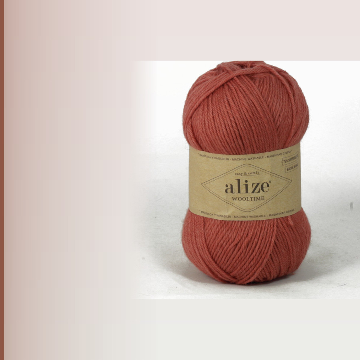 Wooltime, красная глина