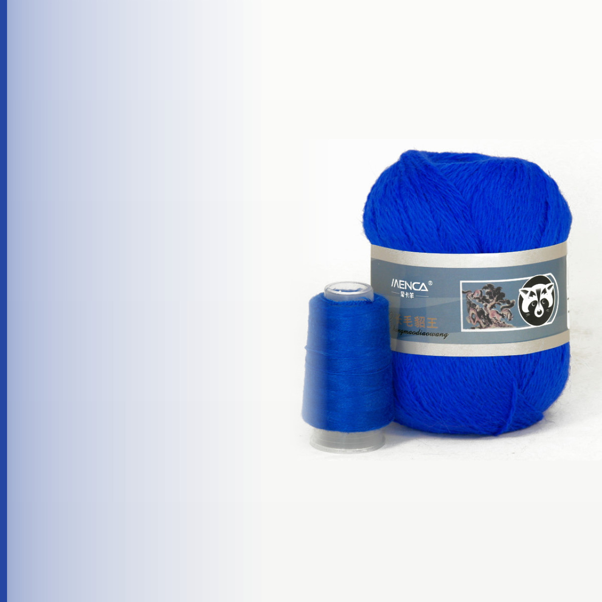 Пух норки (Mink Yarn), ультрамарин