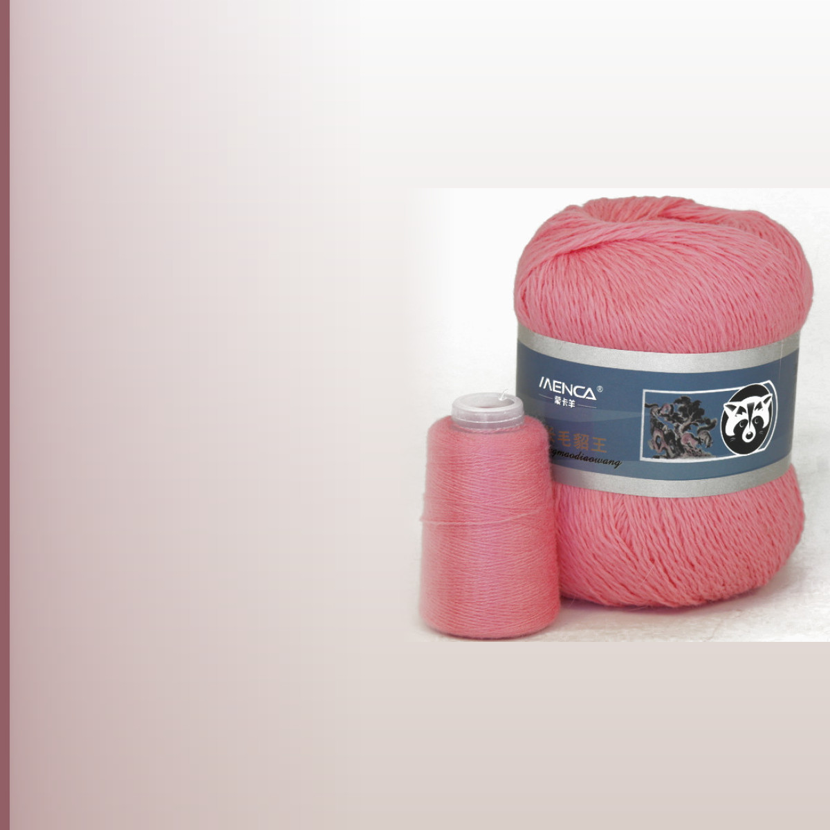 Пух норки (Mink Yarn), багряный