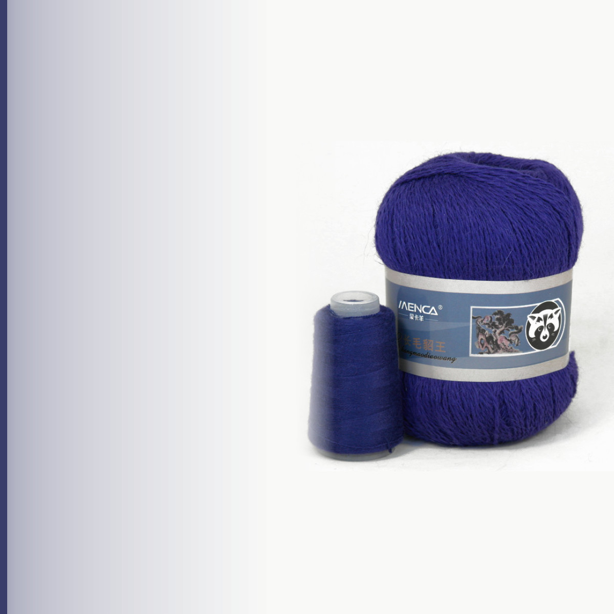 Пух норки (Mink Yarn), фиолетовый