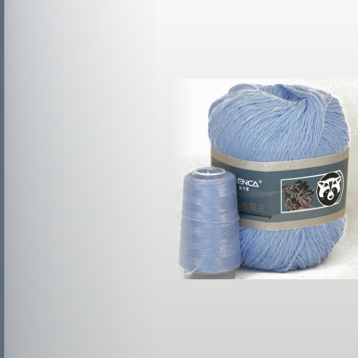 Пух норки (Mink Yarn), гиацинт