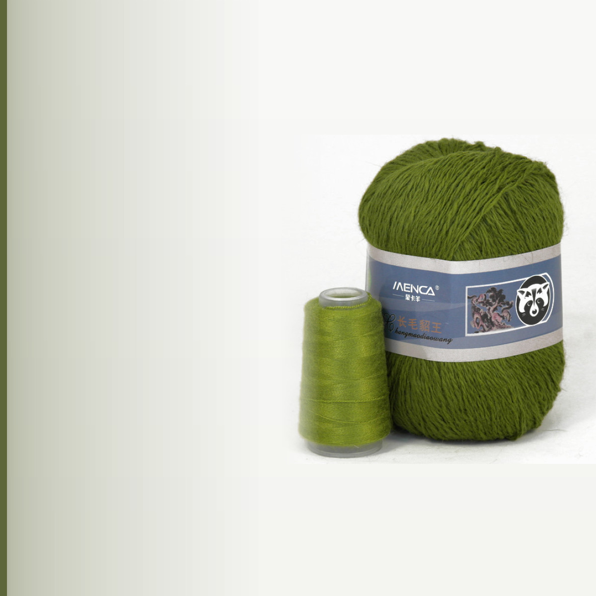 Пух норки (Mink Yarn), горох