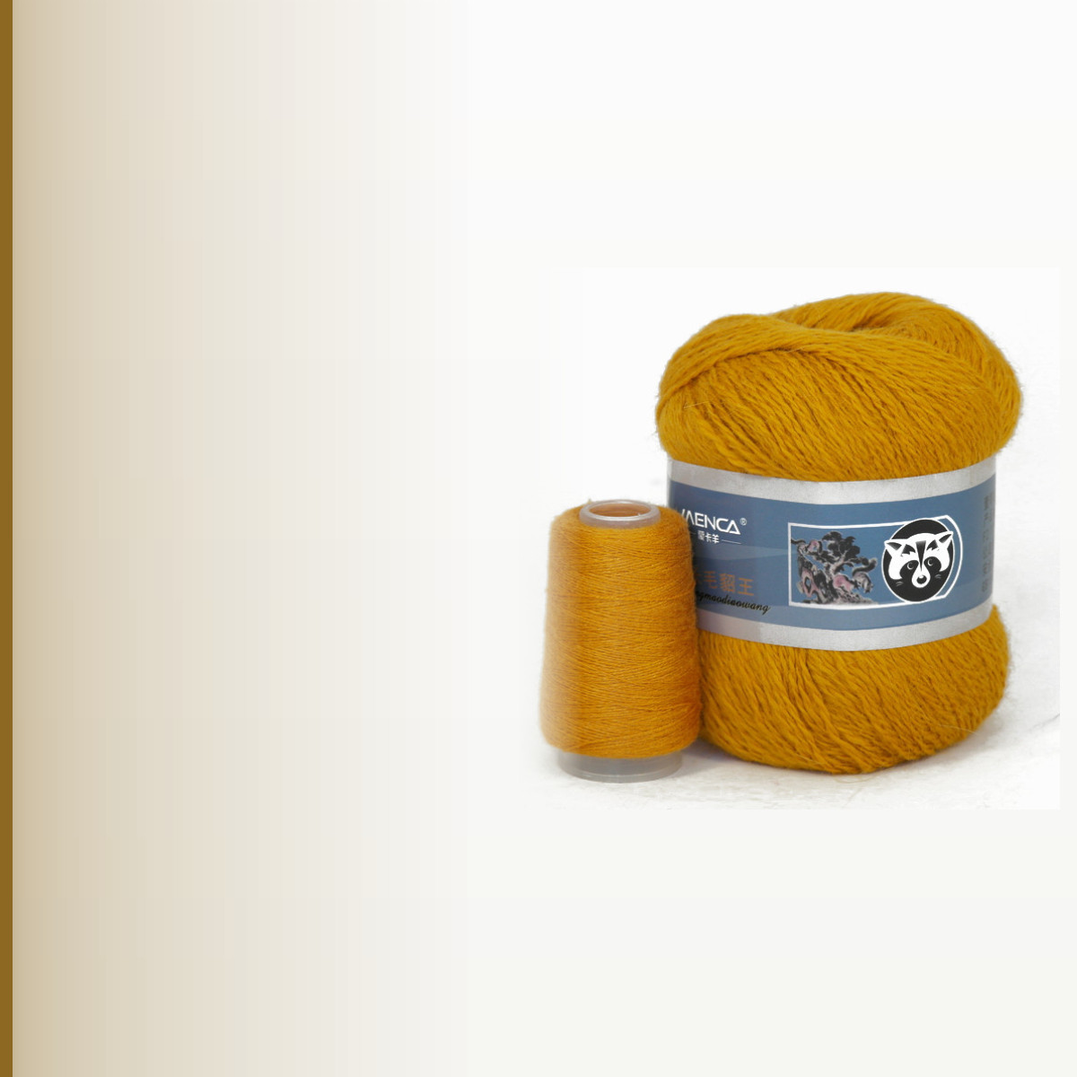 Пух норки (Mink Yarn), светло-золотой