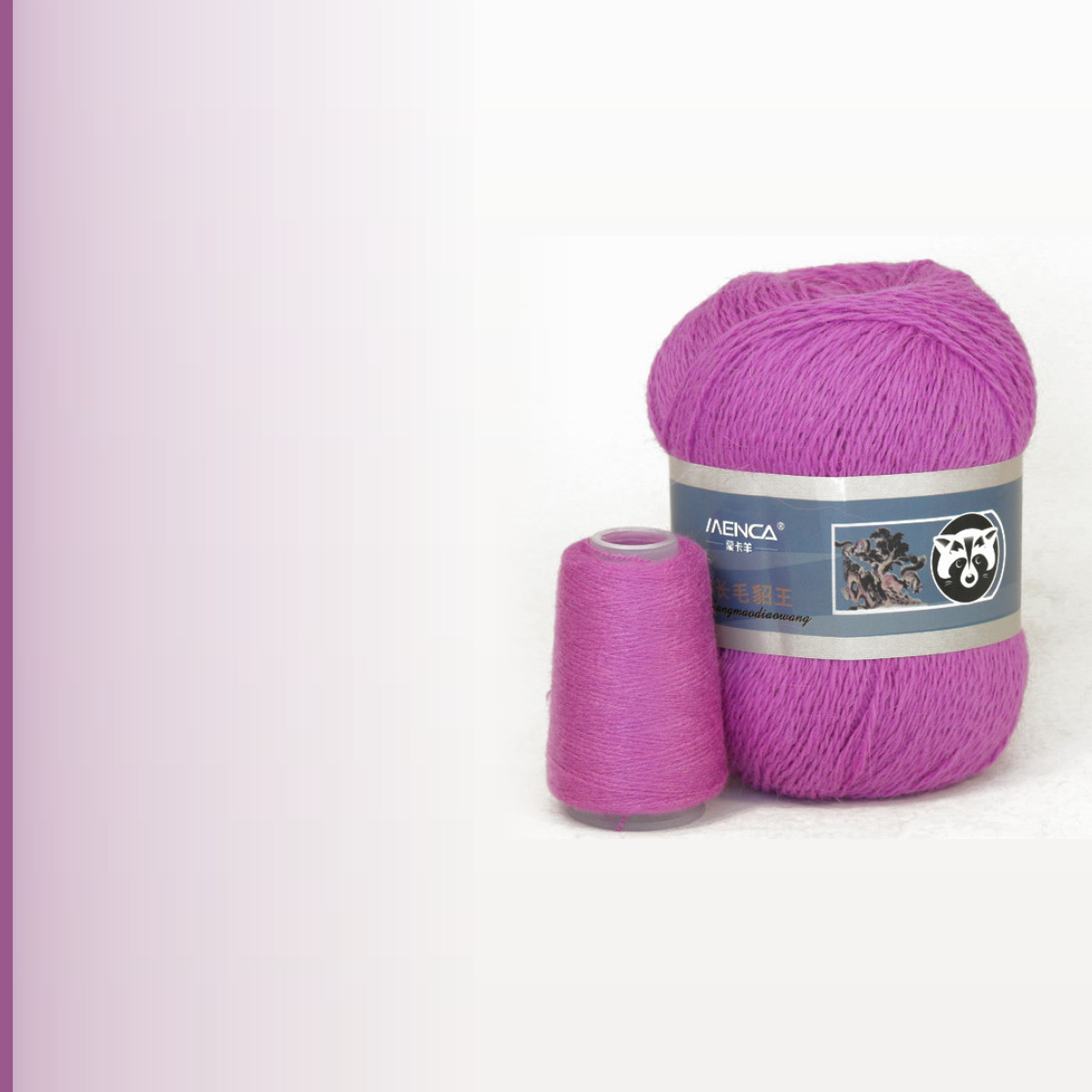 Пух норки (Mink Yarn), лиловый