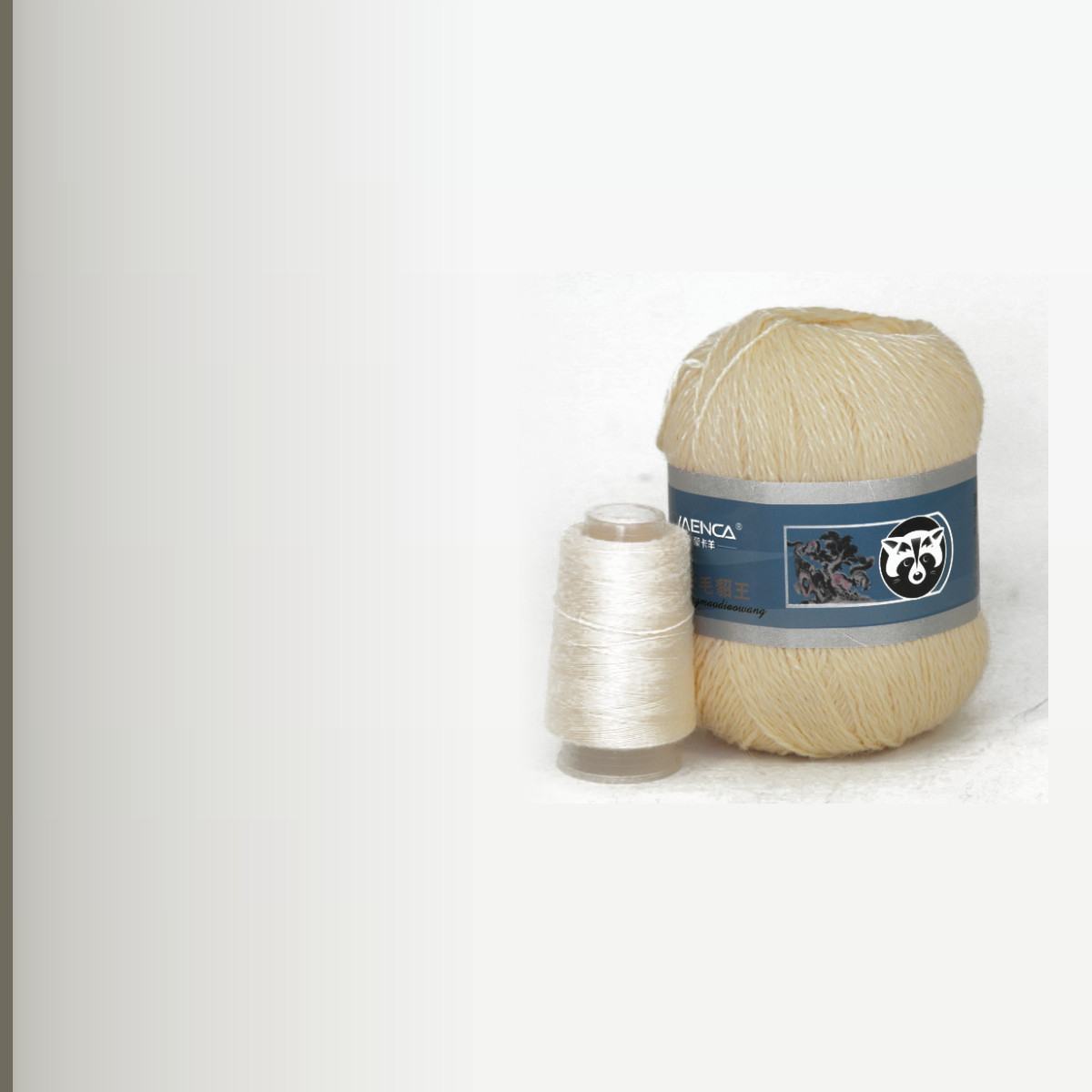 Пух норки (Mink Yarn), сливочный