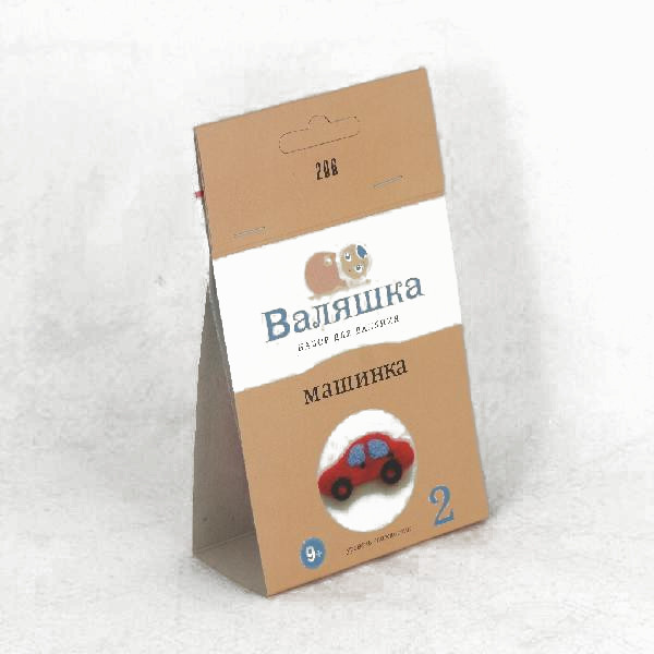 Набор для валяния «Машинка», уровень 2, Машинка