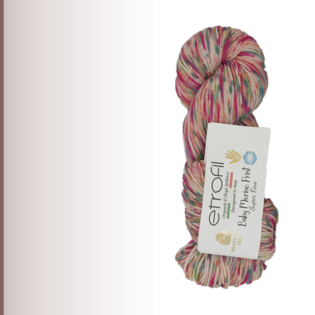 BABY MERINO PRINT, мультиколор SE470