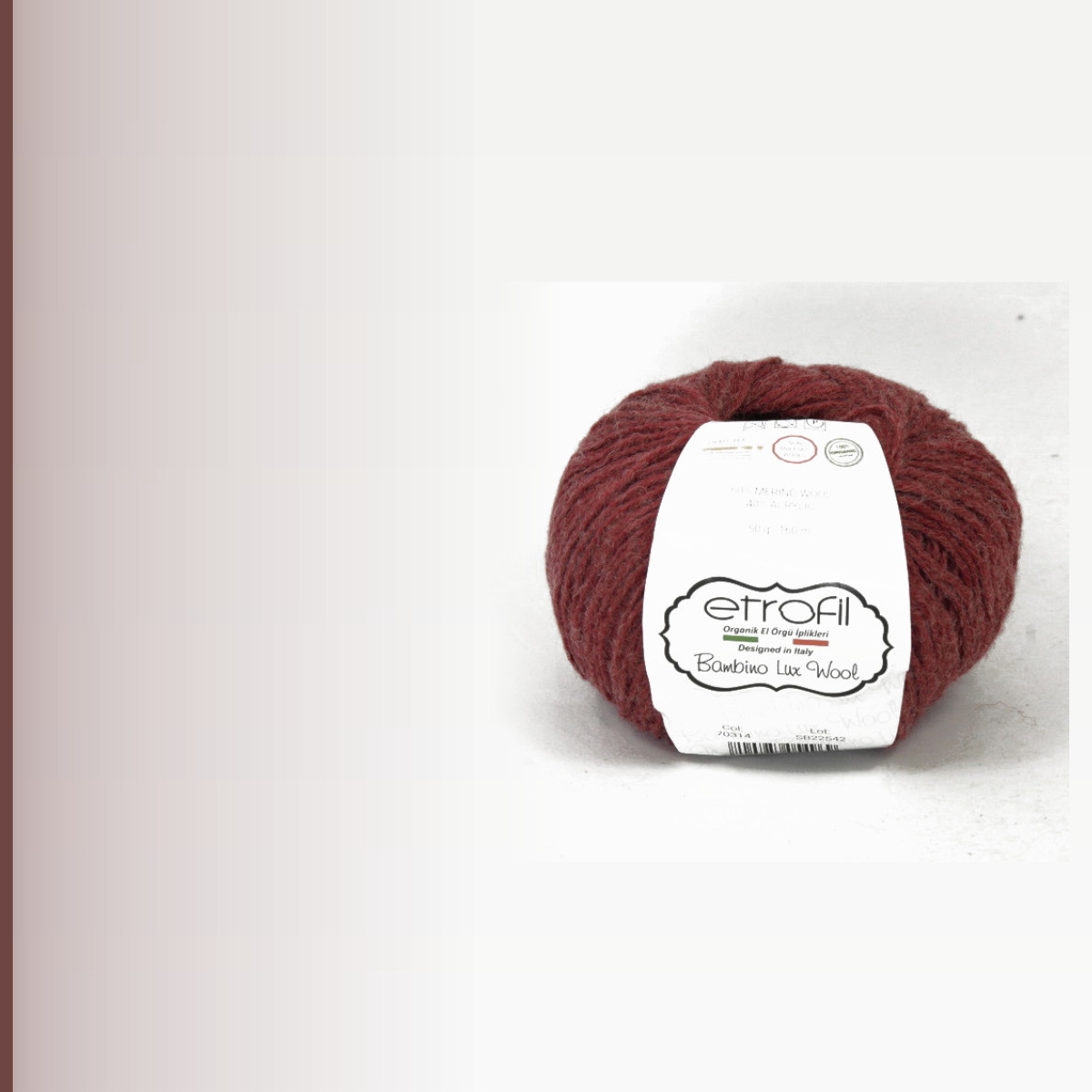 Bambino Lux Wool, вишня