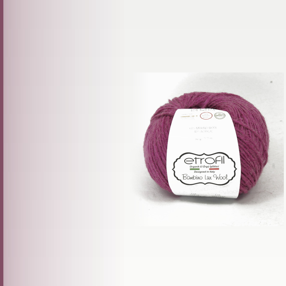 Bambino Lux Wool, фуксия