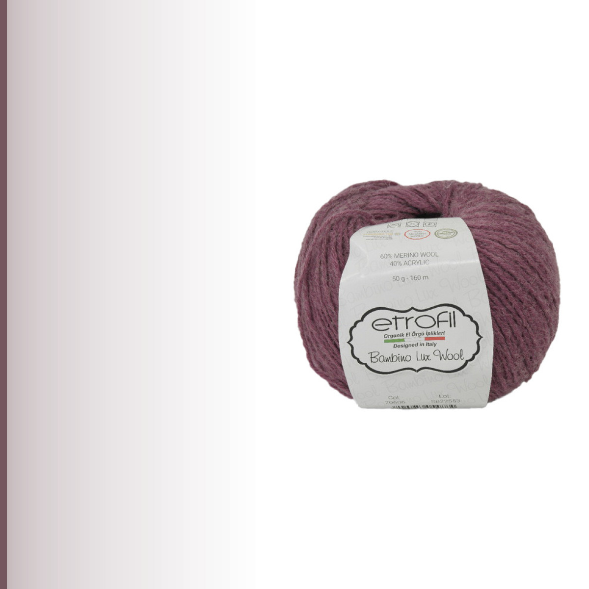 Bambino Lux Wool, светло-фиолетовый
