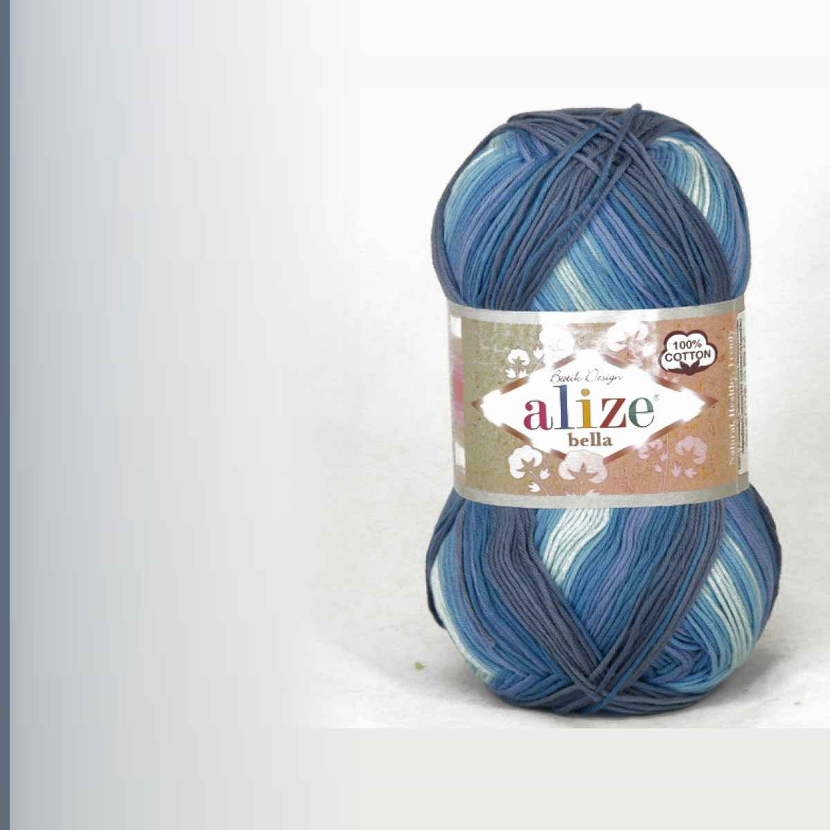 Bella  Batik 100, мультиколор 3299