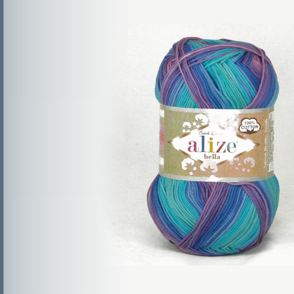 Bella  Batik 100, мультиколор 4531