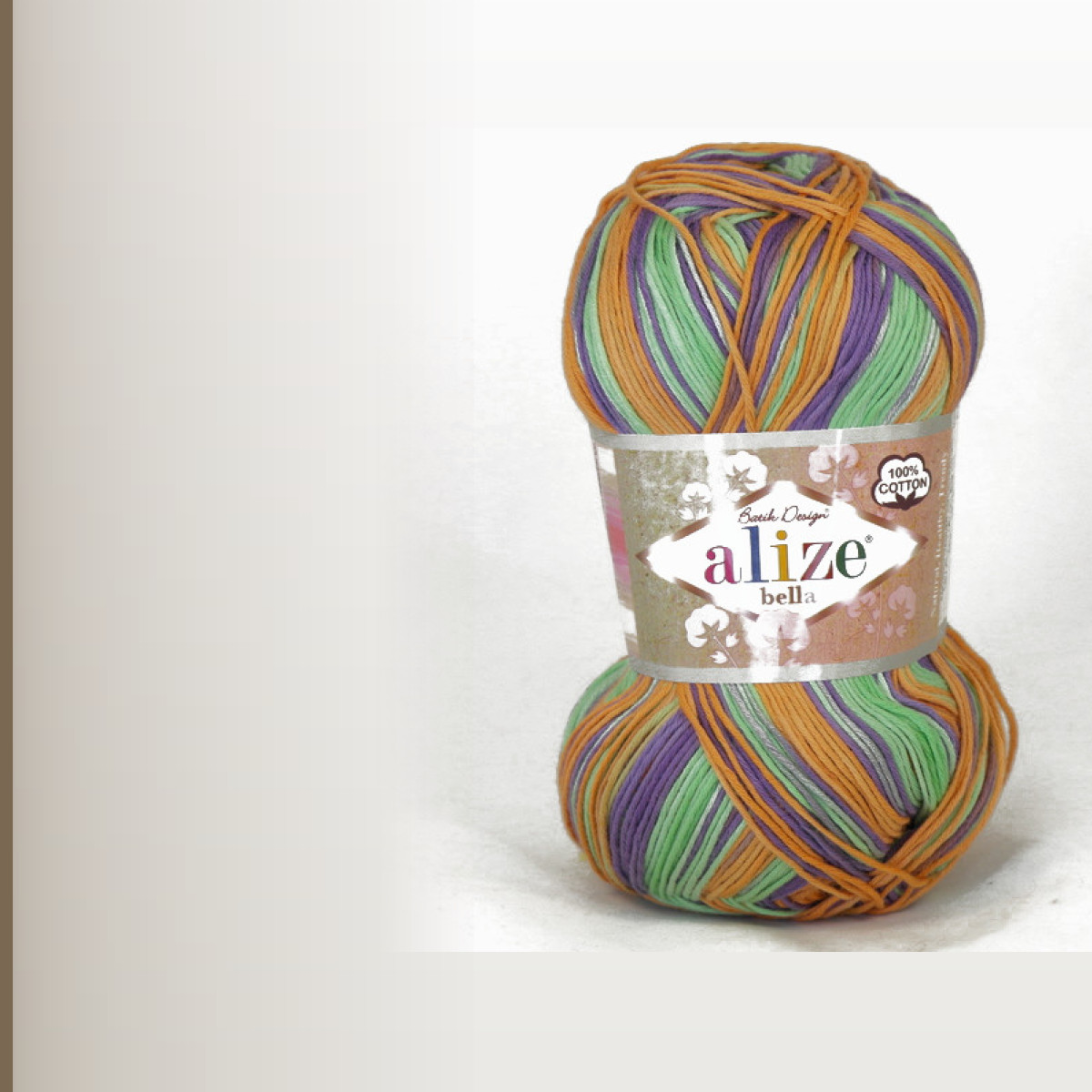 Bella  Batik 100, мультиколор 8098