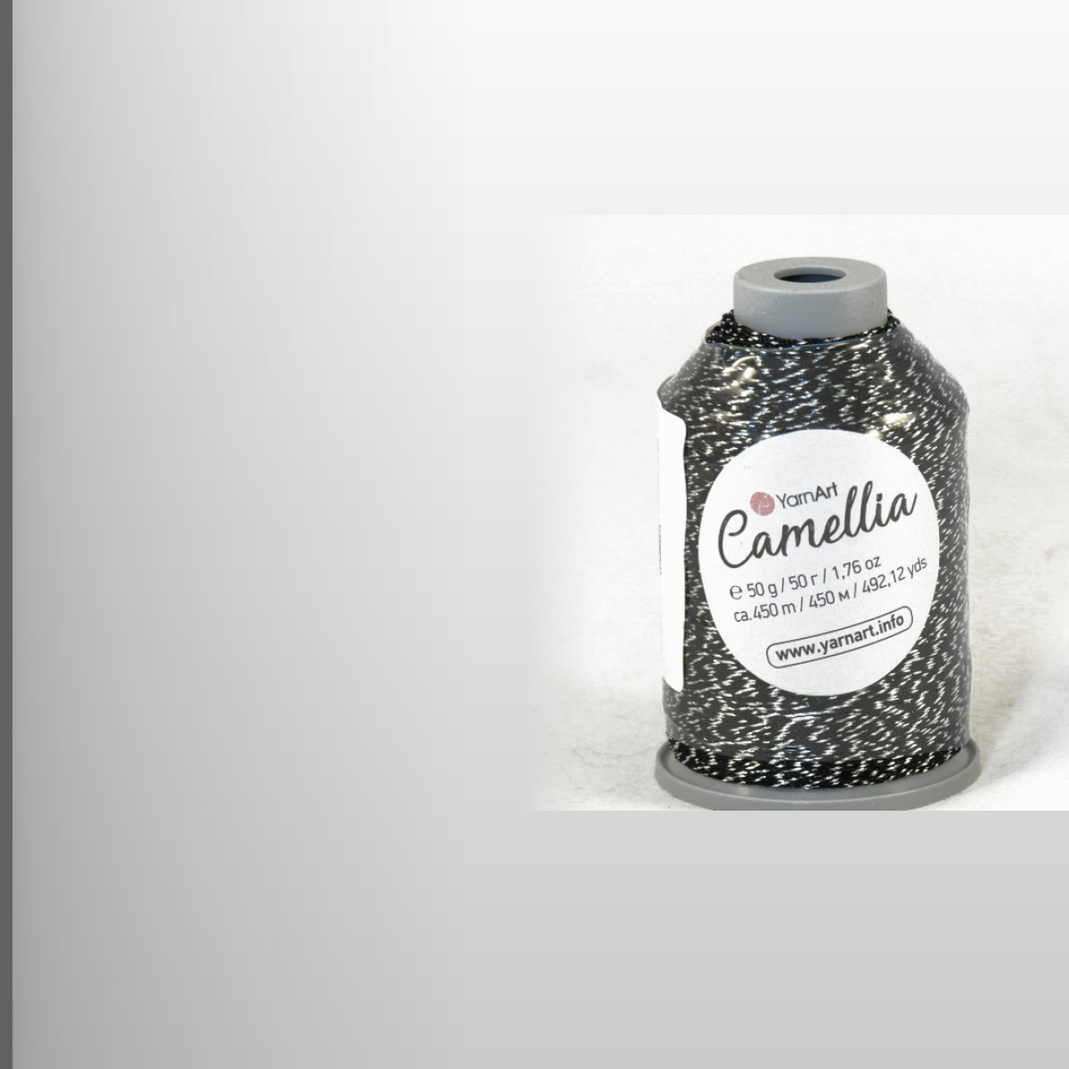 Camellia, чёрный с серебром
