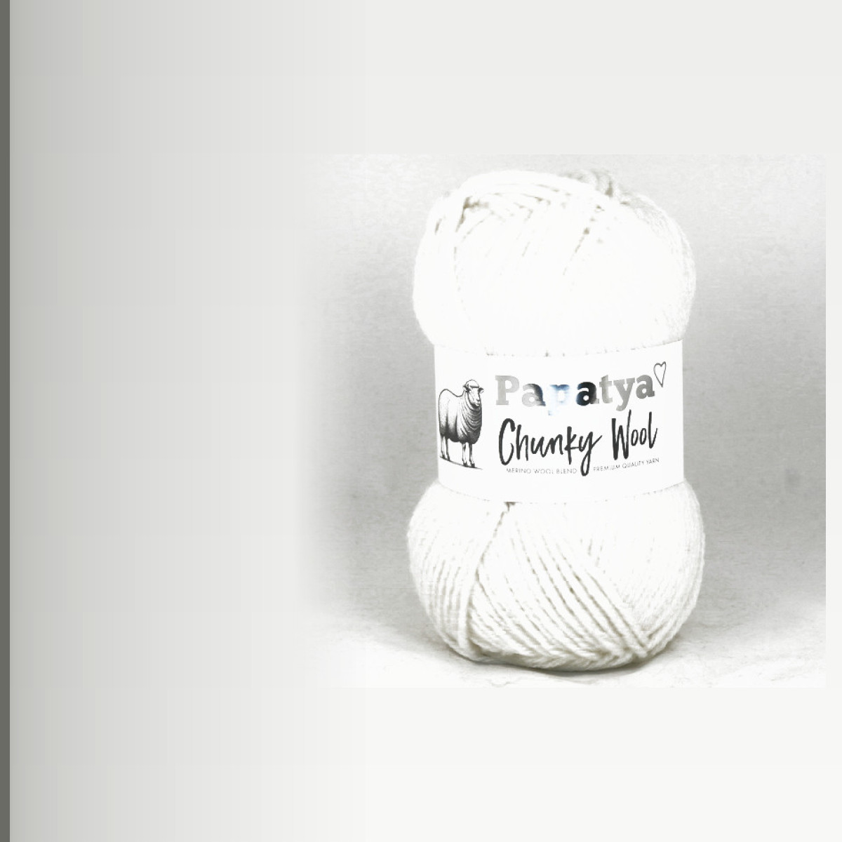 CHUNKY  WOOL, ультрабелый