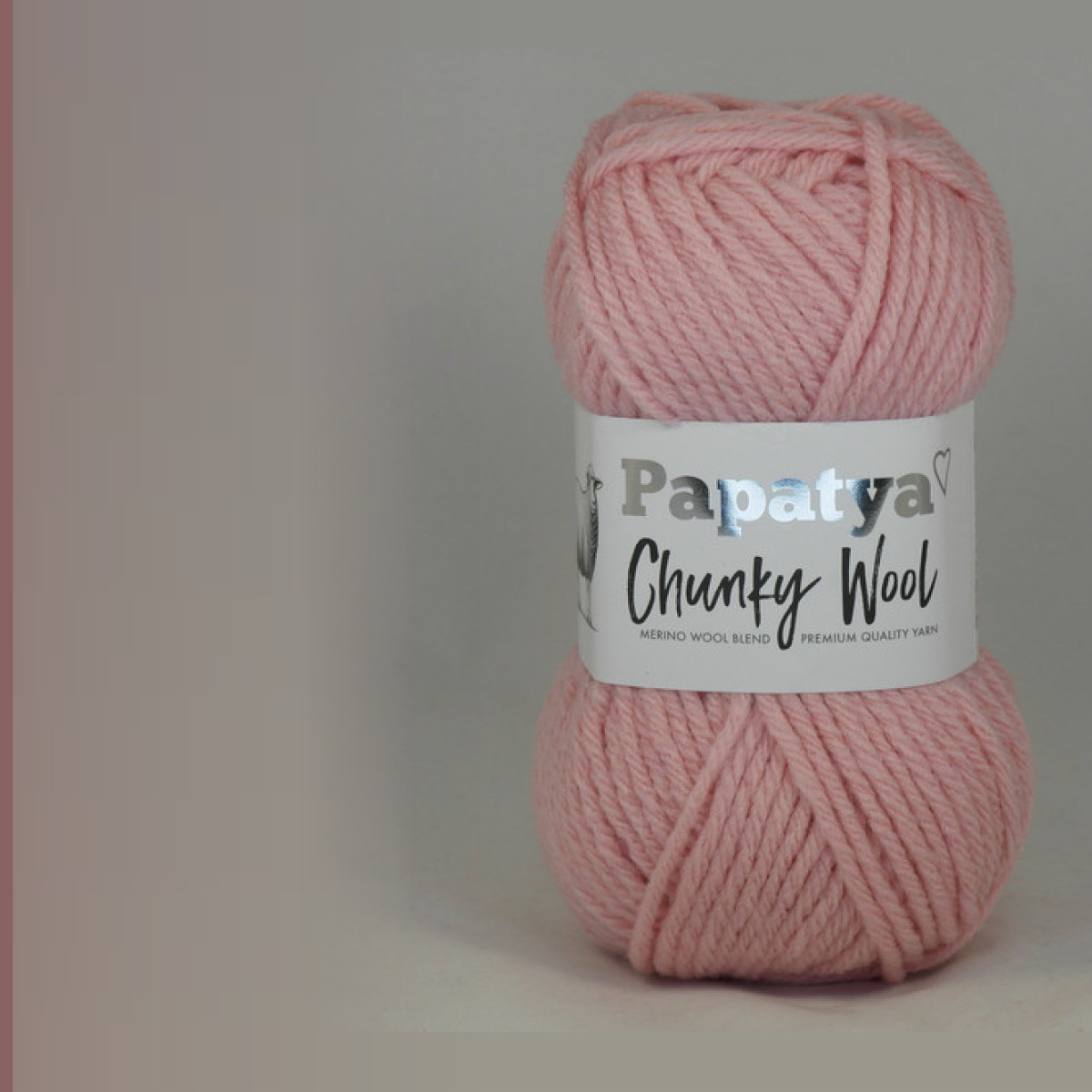 CHUNKY  WOOL, камея розовая