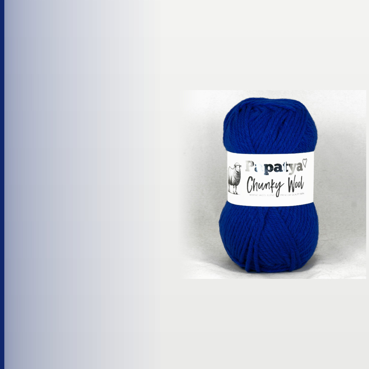CHUNKY  WOOL, василёк