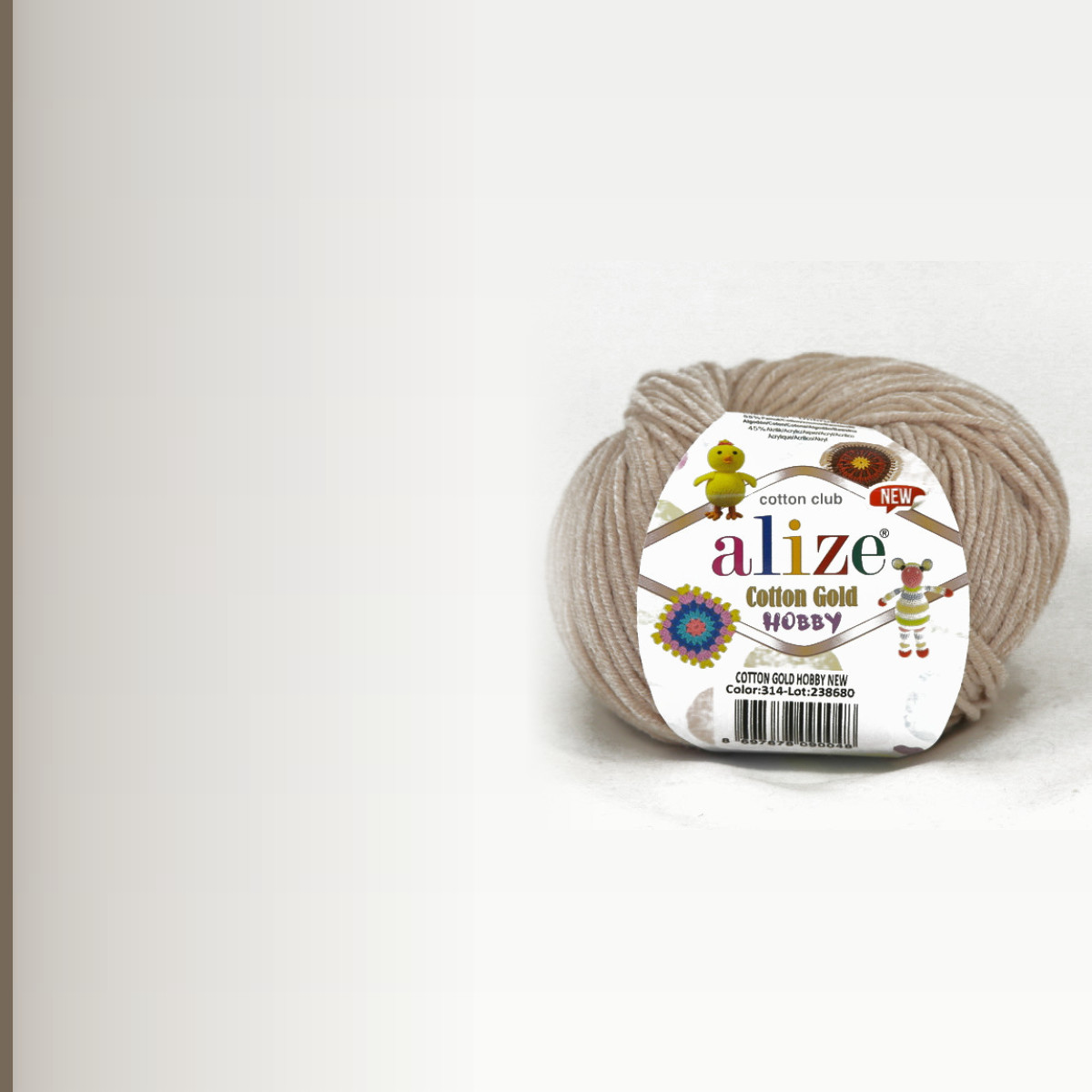 Cotton Gold Hobby, телесный 314