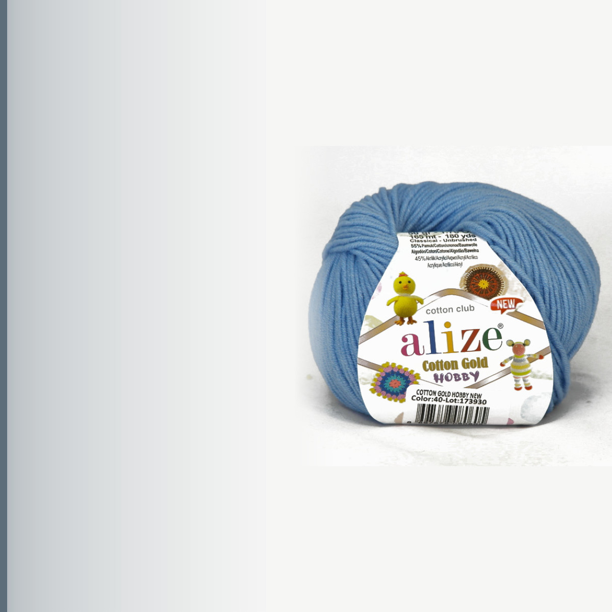 Cotton Gold Hobby, светлый гиацинт