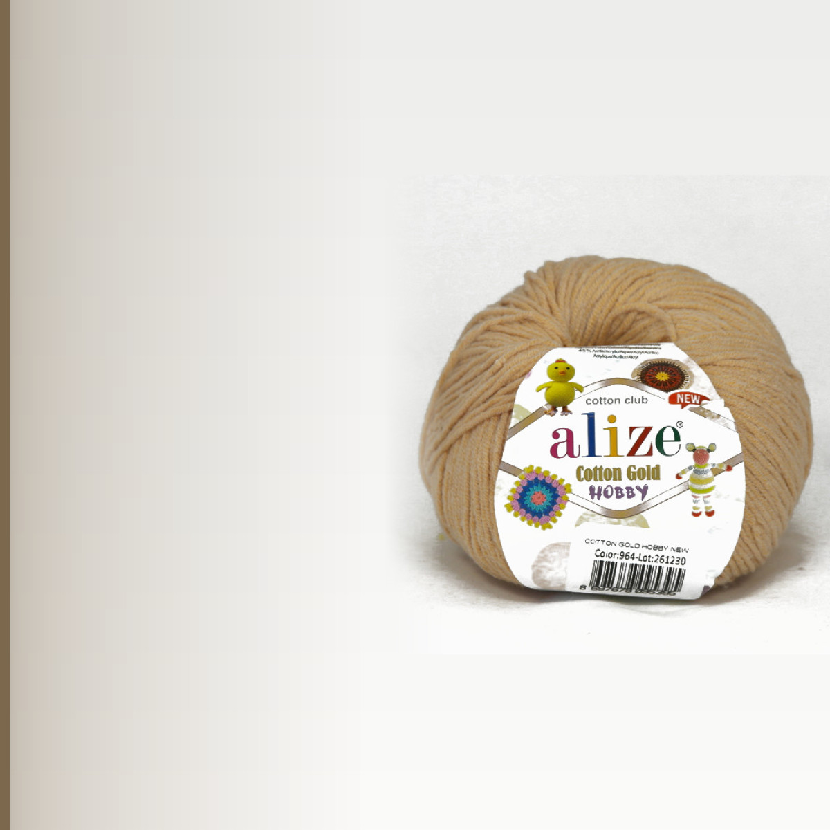 Cotton Gold Hobby, песочный