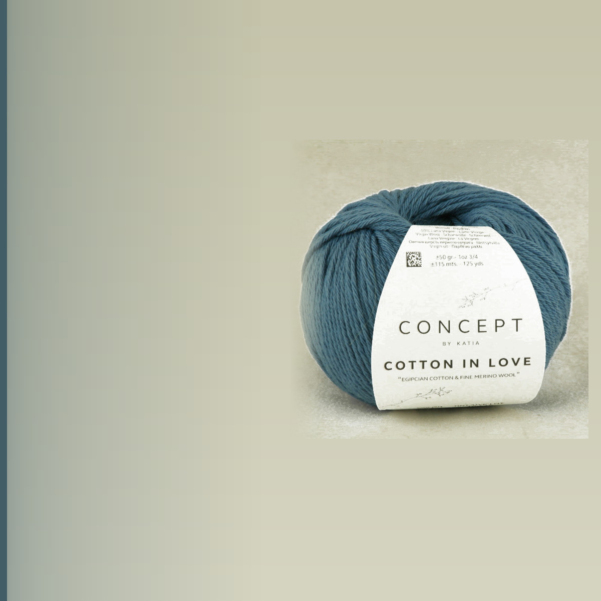 COTTON IN LOVE, джинсовый