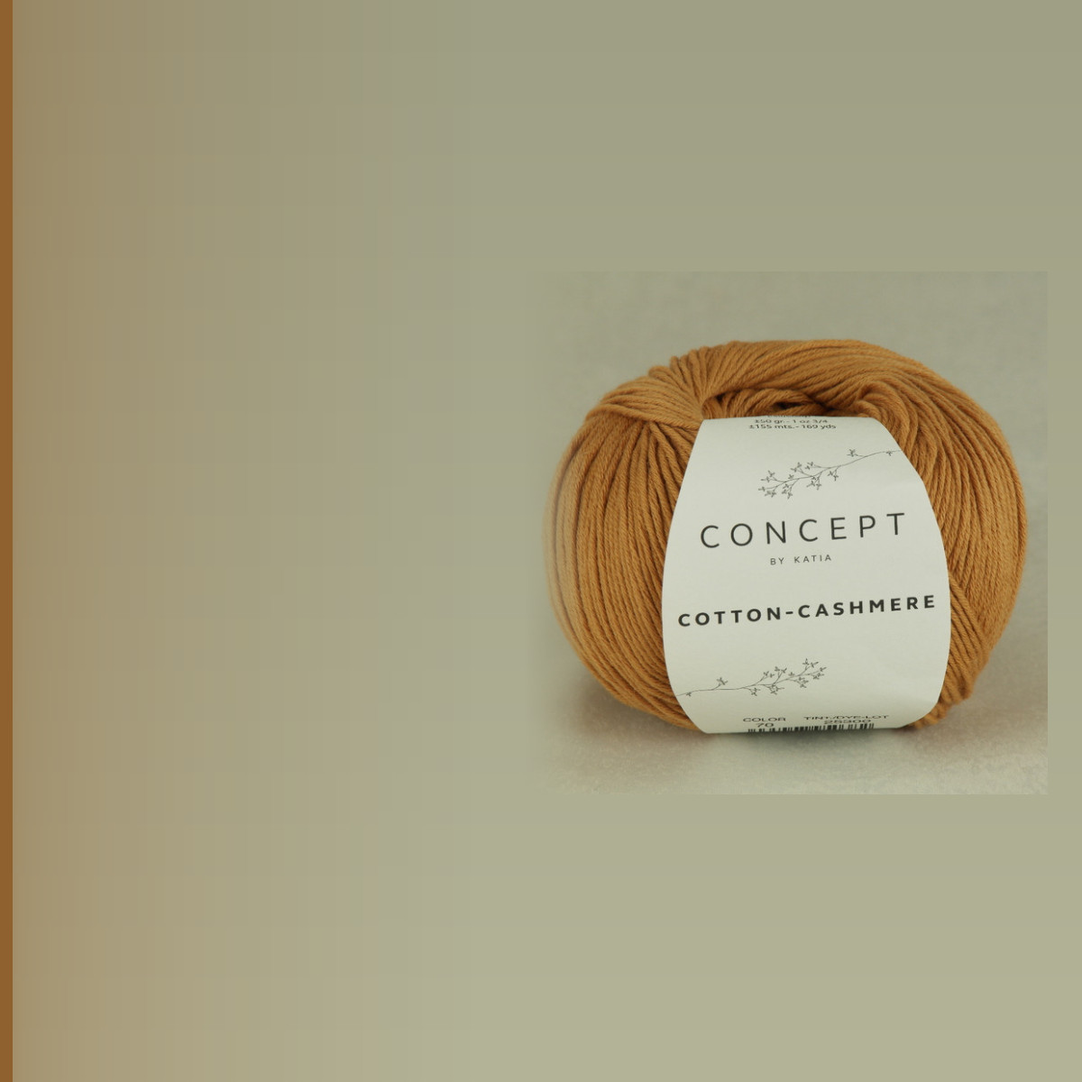 Cotton-Cashmere, светло-золотой