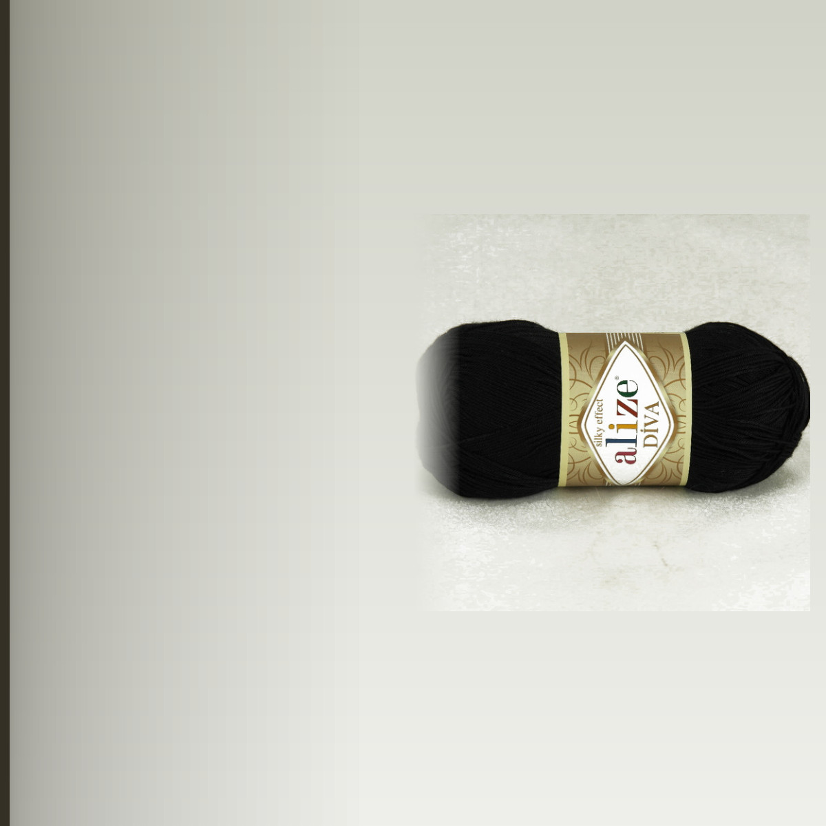 Diva Silk effekt, чёрный