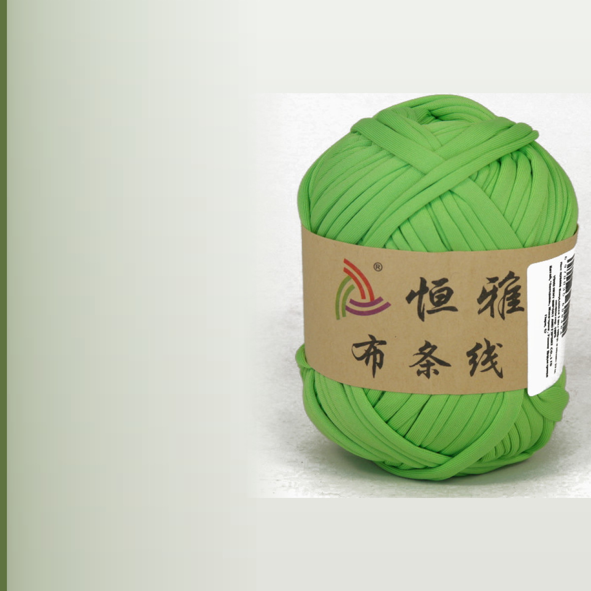 Fabric yarn, лайм