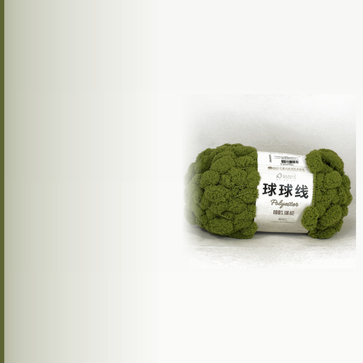 Fancy yarn № 32, фисташковый
