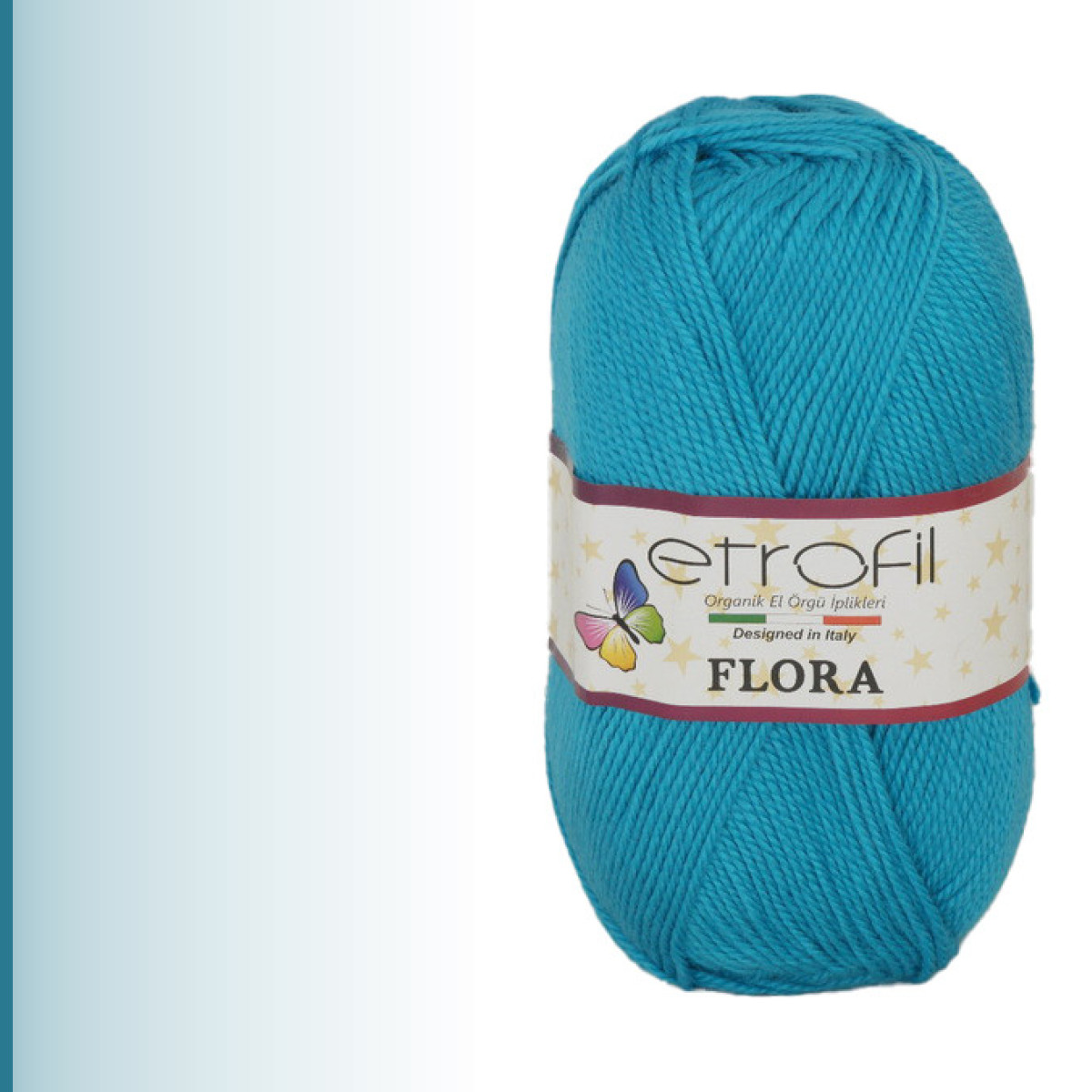FLORA, бирюзово-голубой
