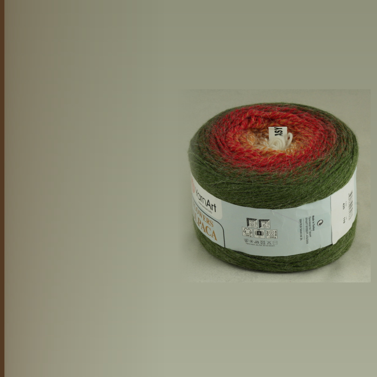 Flowers Alpaca, мультиколор 420