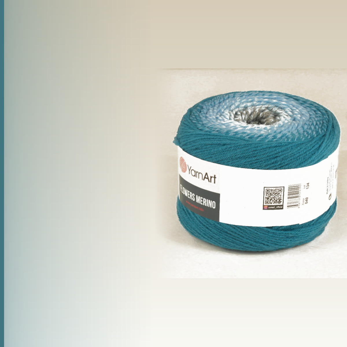 Flowers Merino, мультиколор 540