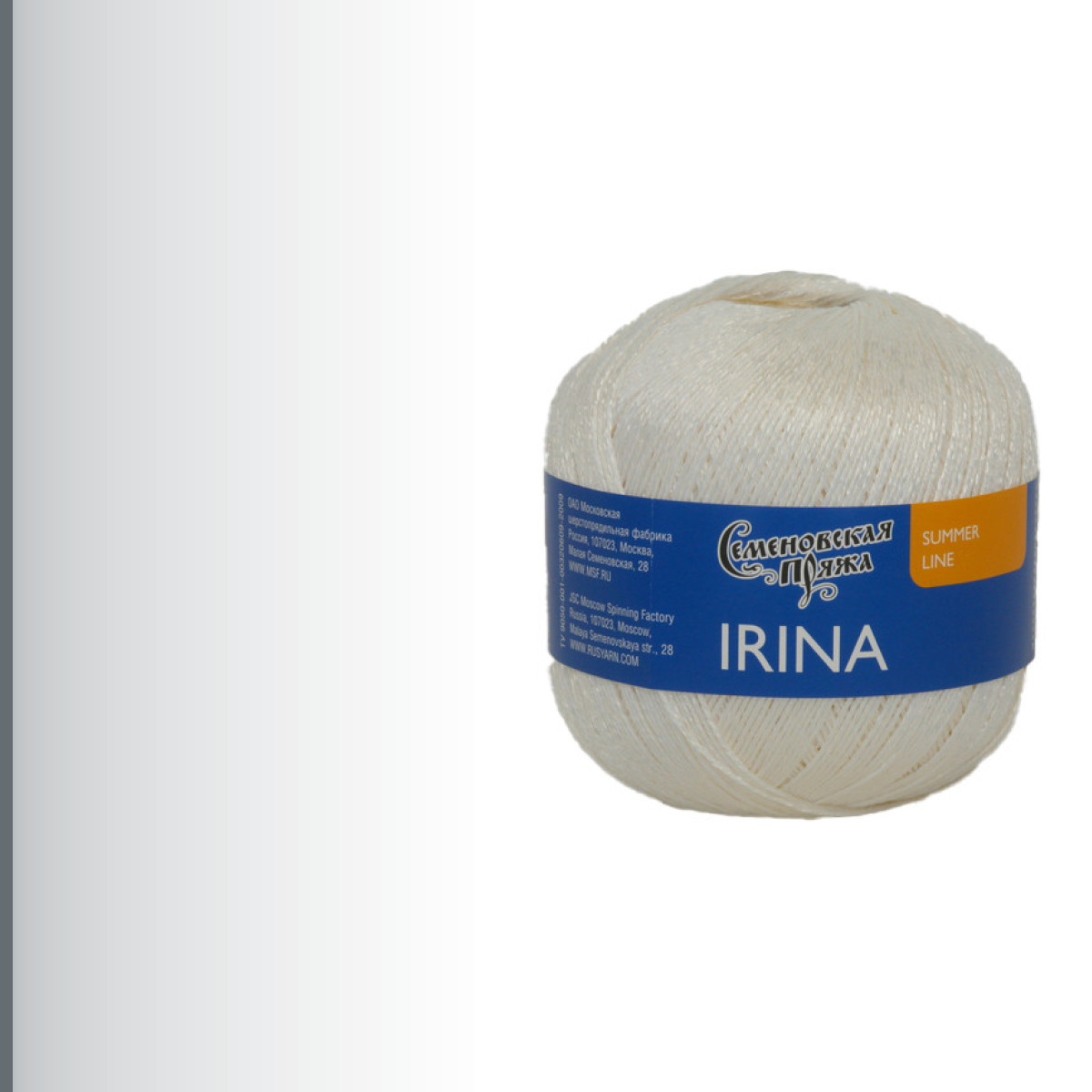 Irina (Ирина), белый