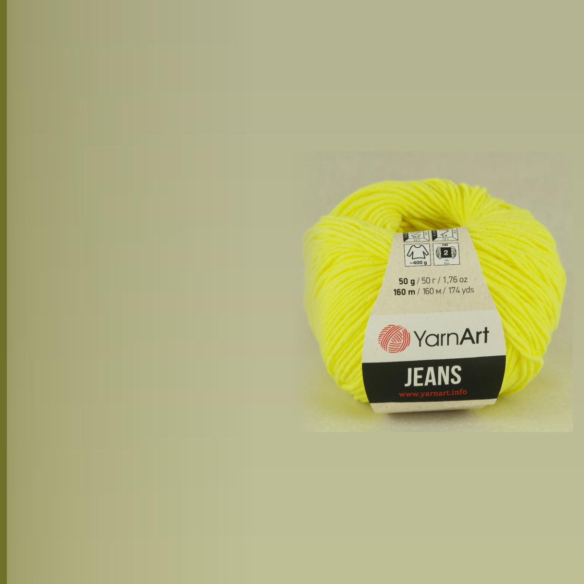 Jeans, цитрон
