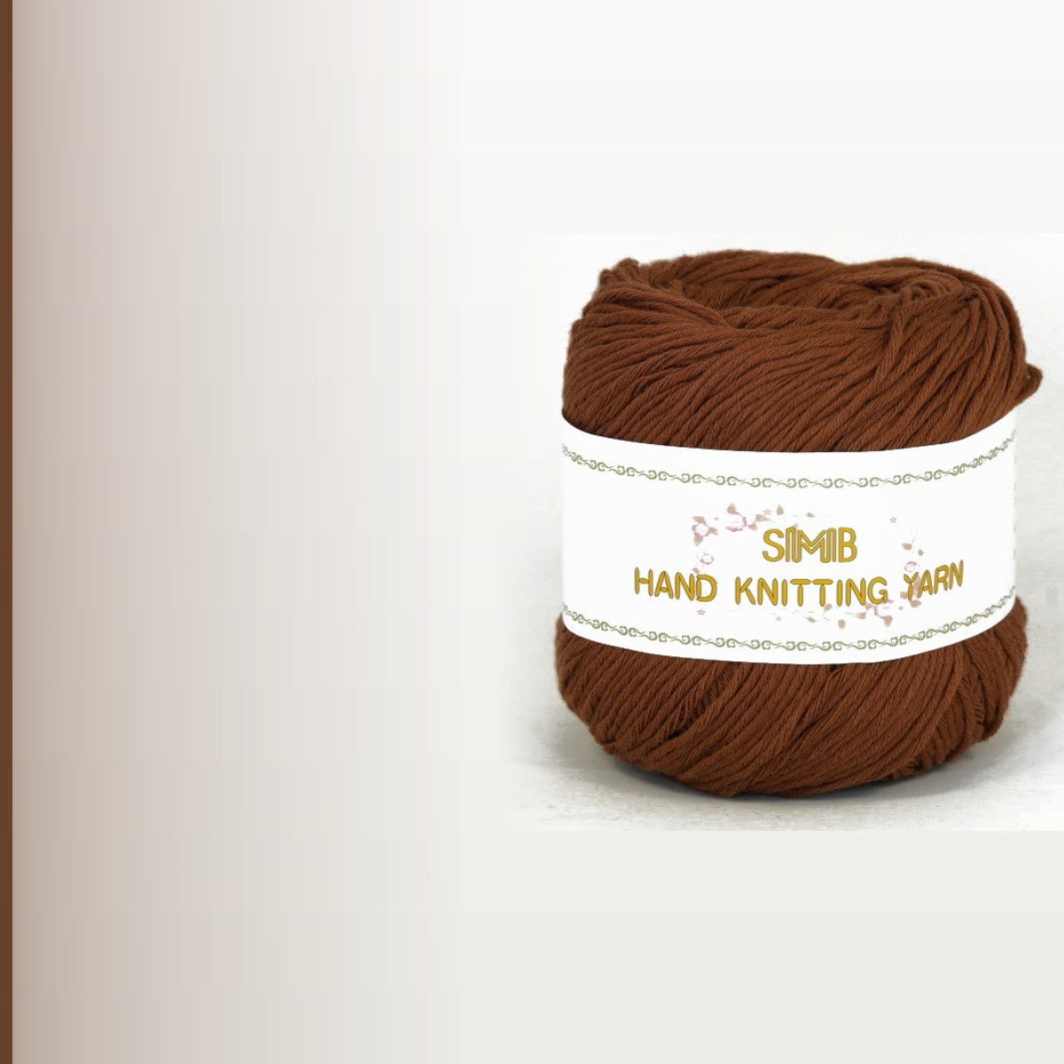 8ply cotton yarn № 15, тоффи