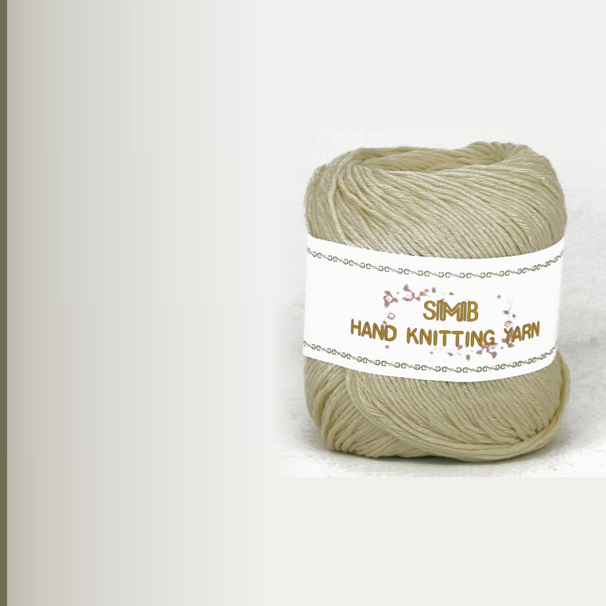 8ply cotton yarn № 15, суровый