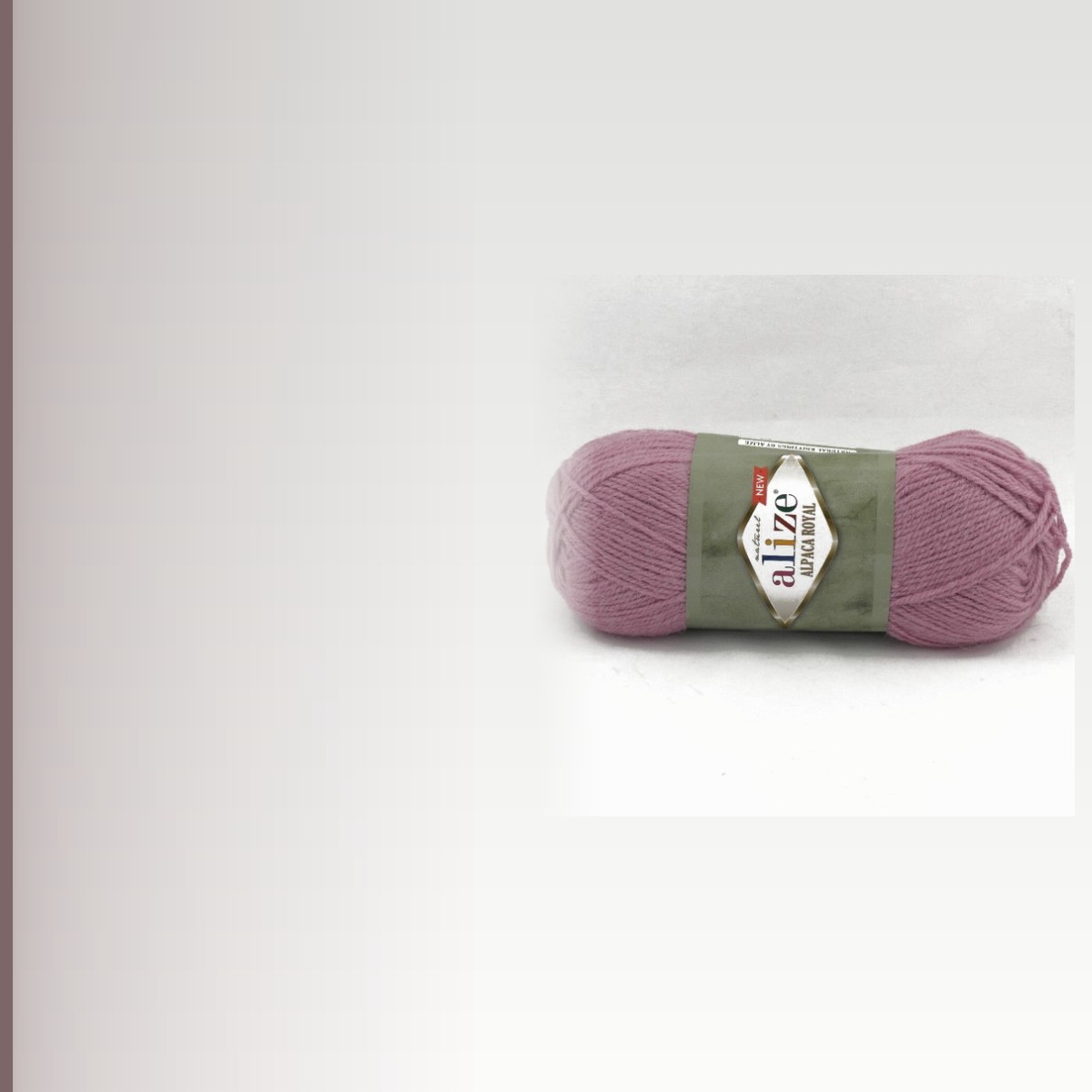 Alpaca royal new, светлая брусника