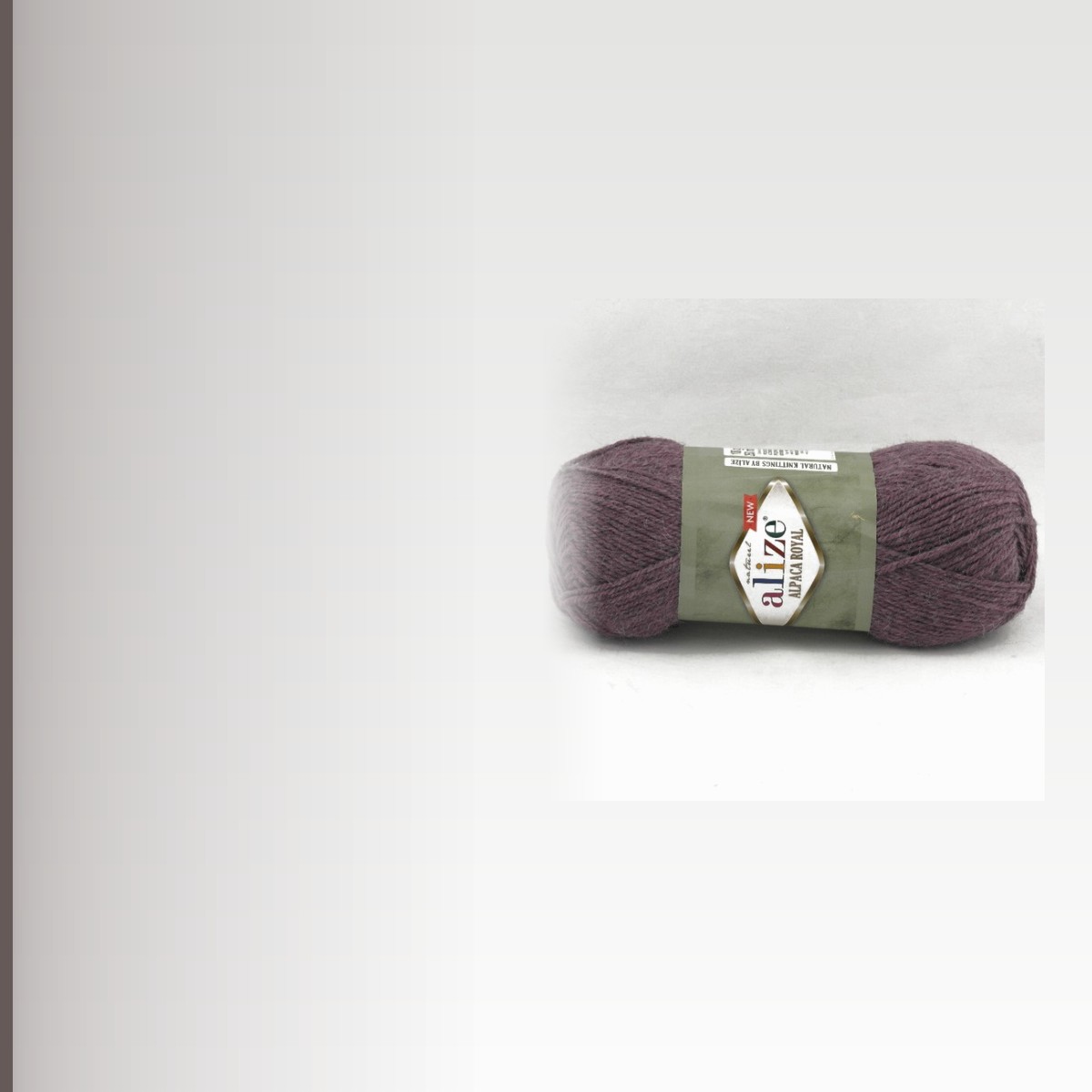 Alpaca royal new, брусника меланж